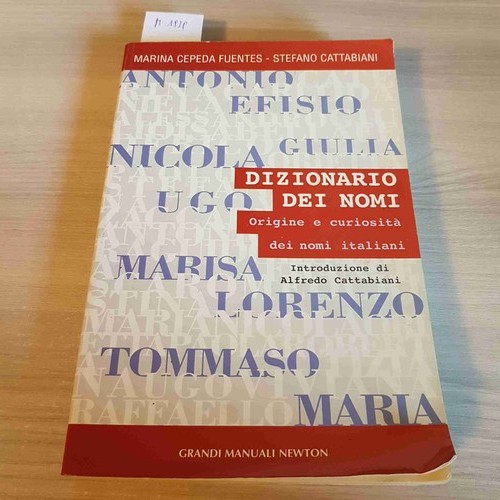 Dizionario dei nomi origine - nomi,