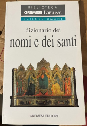 Dizionario dei nomi - e,