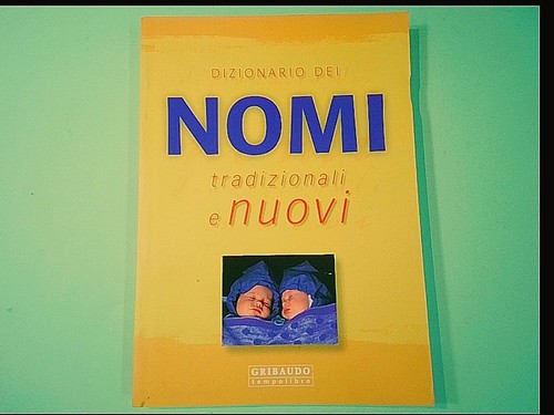 Dizionario dei nomi - dizionario,