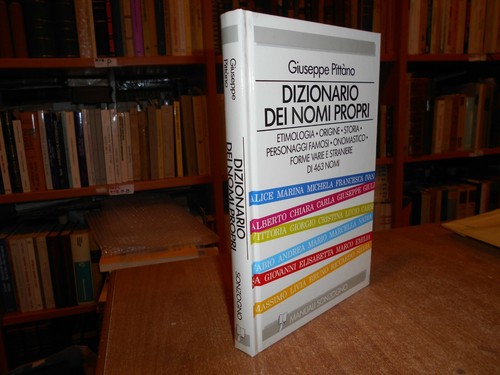 Dizionario dei nomi propri - nomi,