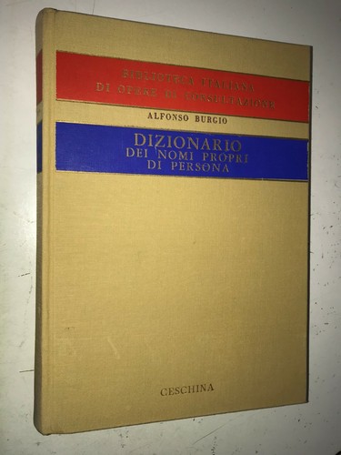 Burgio dizionario dei nomi - burgio,