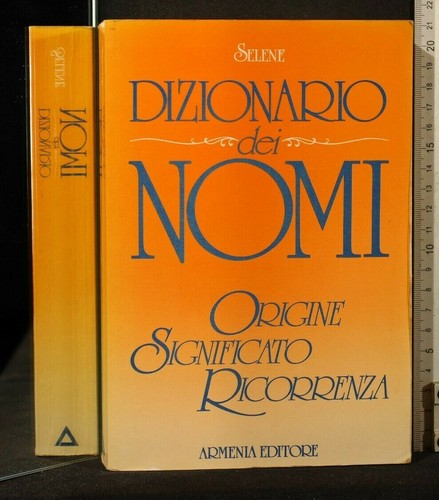 Dizionario dei nomi origine - dizionario, nomi.