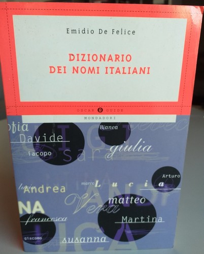 Dizionario dei nomi - dei,