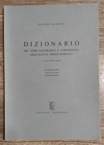Dizionario dei nomi geografici - nomi,