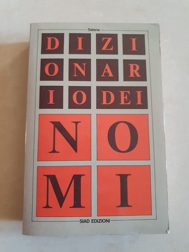 Dizionario dei nomi