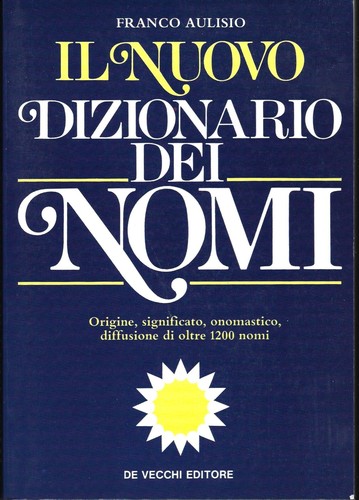 Nuovo dizionario dei nomi - dei,