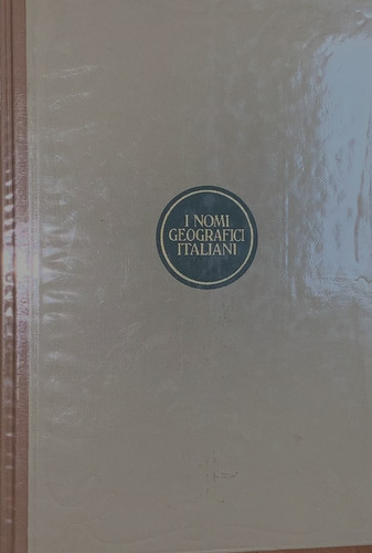 Dizionario toponomastica - dizionario, di
