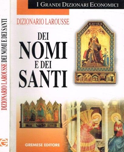 Dizionario larousse dei - dizionario, nomi