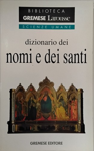 Dizionario dei nomi - dizionario,