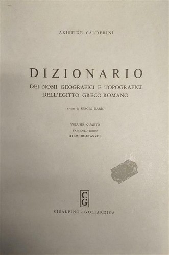 Dizionario dei nomi geografici - dizionario,