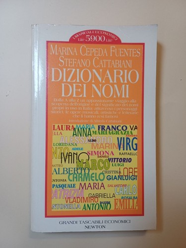 Dizionario dei nomi - dei, marina