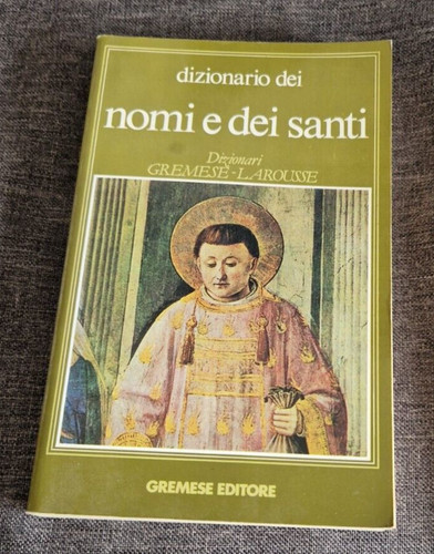 Dizionario dei nomi - dei,