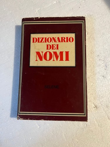 Dizionario dei nomi - dei,
