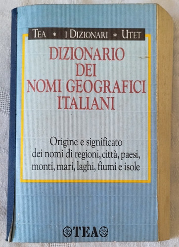Dizionario dei nomi - , geografici