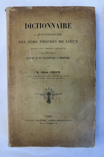 Dizionario latino francese dei - dizionario, latino-francese