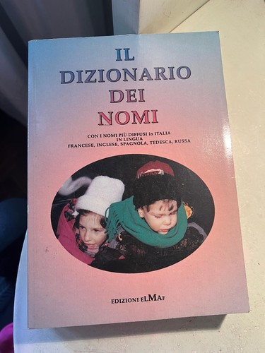 Dizionario dei nomi - dizionario,