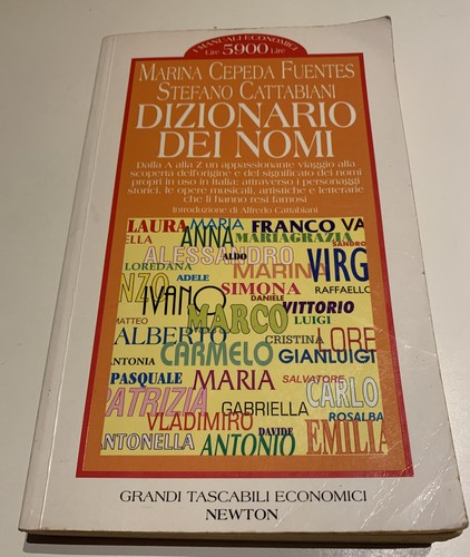 Dizionario dei nomi fuentes - dizionario,