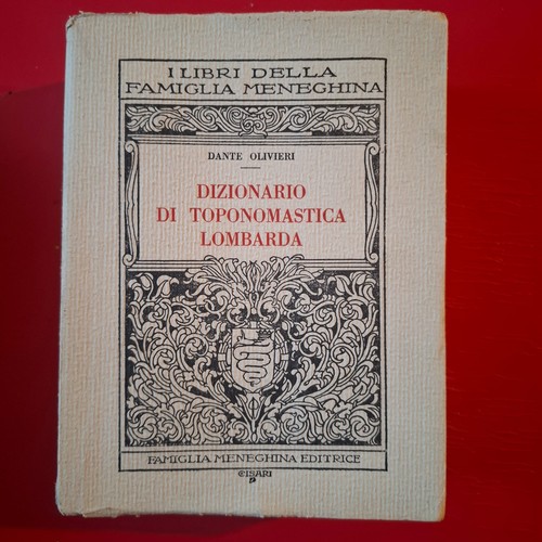 Dizionario toponomastica - di,