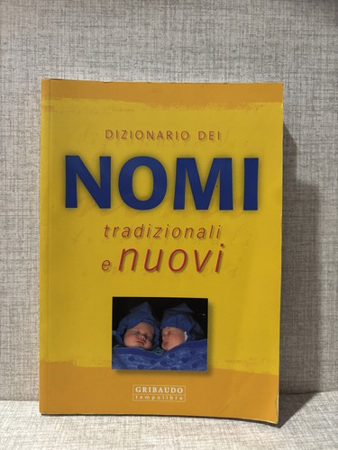 Dizionario dei nomi - dizionario,