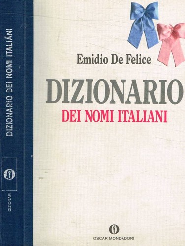 Dizionario dei nomi italiani